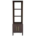 Этажерка Primo с тумбой шпон темный орех варинант исполнения - 1 | Loft Concept в Нижнем Новгороде