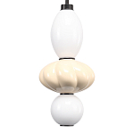 Подвесной светильник фигурный с керамическими элементами Light Fragrant варинант исполнения - 4 | Loft Concept в Нижнем Новгороде