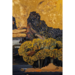 Кофейный стол с японским пейзажем Bohemia coffee table  варинант исполнения - 6 | Loft Concept в Нижнем Новгороде