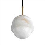 Подвесной светильник из белого алебастра Cryptocrystalline Stone варинант исполнения - 7 | Loft Concept в Нижнем Новгороде