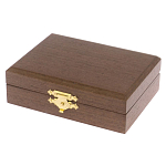 Визитница карманная металлическая с гравюрой Герба России в подарочной коробке Gold Metal Business Card Holders варинант исполнения - 4 | Loft Concept в Нижнем Новгороде