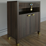 Комод Elsa Dreams Walnut Двухстворчатый  варинант исполнения - 3 | Loft Concept в Нижнем Новгороде