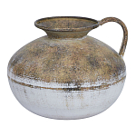 Ваза металлическая с ручкой Bygone Era варинант исполнения - 1 | Loft Concept в Нижнем Новгороде