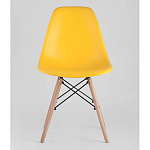Пластиковый стул на ножках из массива бука Eames Yellow варинант исполнения - 4 | Loft Concept в Нижнем Новгороде