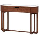 Консоль деревянная с мраморной столешницей Gote Marble Console варинант исполнения - 1 | Loft Concept в Нижнем Новгороде