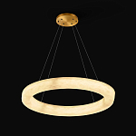 Люстра в виде кольца из натурального камня Minerals of Light варинант исполнения - 2 | Loft Concept в Нижнем Новгороде