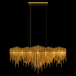 Люстра подвесная с металлическими дугами и длинными цепочками 115 см Atlantis Chain варинант исполнения - 5 | Loft Concept в Нижнем Новгороде