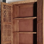 Этнический шкаф с орнаментом резьба из дерева Indian Antique Furniture варинант исполнения - 2 | Loft Concept в Нижнем Новгороде