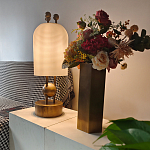 Настольная лампа в виде фонаря с белым фактурным абажуром Echoes of Light варинант исполнения - 4 | Loft Concept в Нижнем Новгороде