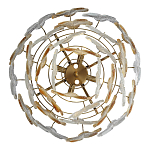 Люстра конусообразная с цветочными мотивами Light Floral Glow варинант исполнения - 6 | Loft Concept в Нижнем Новгороде