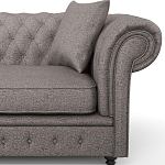 Мебельная ткань Шенилл серый цвет 138 см T4-32 варинант исполнения - 12 | Loft Concept в Нижнем Новгороде