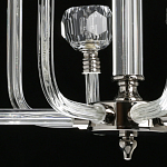 Люстра с 8-ю лампами и гранеными стеклянными плафонами Prism Gala варинант исполнения - 10 | Loft Concept в Нижнем Новгороде