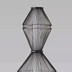 Торшер светодиодный с плетеным металлическим каркасом Metal Interweaving варинант исполнения - 3 | Loft Concept в Нижнем Новгороде