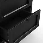 Комод узкий с 5-ю ящиками черный Silva Black Chest of Drawers варинант исполнения - 4 | Loft Concept в Нижнем Новгороде