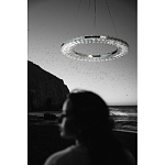 Люстра круглая с прозрачной хрустальной рамкой Maude Crystal Light варинант исполнения - 14 | Loft Concept в Нижнем Новгороде