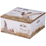 Чайная пара из фарфора с изображением собаки и зайцев 300 мл Hunting Porcelain Collection 2 варинант исполнения - 4 | Loft Concept в Нижнем Новгороде