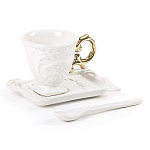 Кофейная пара Seletti I-Coffee Gold варинант исполнения - 1 | Loft Concept в Нижнем Новгороде