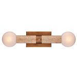 Бра цилиндрической формы с 2-мя плафонами белого цвета Marble Glow варинант исполнения - 3 | Loft Concept в Нижнем Новгороде