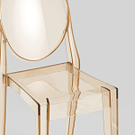 Прозрачный стул с янтарным оттенком LOUIS GHOST CHAIR варинант исполнения - 7 | Loft Concept в Нижнем Новгороде