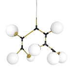 Люстра с 7-ю белыми шарообразными плафонами Natural Concepts варинант исполнения - 1 | Loft Concept в Нижнем Новгороде