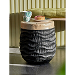 Приставной столик с фактурой под натуральное дерево Immortality варинант исполнения - 5 | Loft Concept в Нижнем Новгороде