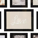 Рамка для 9-ти фотографий квадратная Moment Forever варинант исполнения - 3 | Loft Concept в Нижнем Новгороде