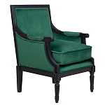 Кресло Harry Armchair black and green velour варинант исполнения - 1 | Loft Concept в Нижнем Новгороде