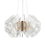 Люстра с декором в виде крупных рельефных лепестков 80 см Ethereal Bloom варинант исполнения - 1 | Loft Concept в Нижнем Новгороде