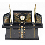 Настольный письменный набор из камня офиокальцит и змеевик Successful Leader варинант исполнения - 1 | Loft Concept в Нижнем Новгороде