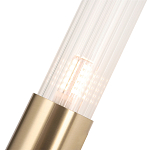 Бра с вытянутым рифленым стеклянным плафоном цилиндрической формы Trumpet tube варинант исполнения - 3 | Loft Concept в Нижнем Новгороде