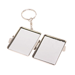 Зеркало брелок складное двухстороннее из натурального камня Лазурит Stone Mirrors варинант исполнения - 3 | Loft Concept в Нижнем Новгороде