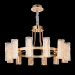 Люстра круглая с текстурными цилиндрическими плафонами Glimpse варинант исполнения - 6 | Loft Concept в Нижнем Новгороде