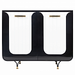 Черно-белый распашной комод Accordo варинант исполнения - 1 | Loft Concept в Нижнем Новгороде