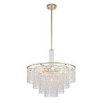 Люстра многоярусная с каскадами кристаллов Crystal Rains варинант исполнения - 2 | Loft Concept в Нижнем Новгороде