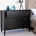 Комод с 3 ящиками Blues Black варинант исполнения - 2 | Loft Concept в Нижнем Новгороде