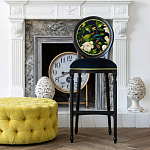 Барный стул из натурального бука с изображением птицы и цветов Blooming Birds варинант исполнения - 2 | Loft Concept в Нижнем Новгороде