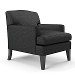 Мебельная ткань Шенилл черный цвет 138 см T4-35 варинант исполнения - 5 | Loft Concept в Нижнем Новгороде