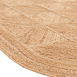 Ковер из джута квадратный с закругленными краями Atlas варинант исполнения - 2 | Loft Concept в Нижнем Новгороде