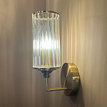 Бра с цилиндрическим рифленым стеклянным плафоном Jeanette варинант исполнения - 5 | Loft Concept в Нижнем Новгороде