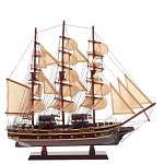 Декоративная модель деревянного коричневого парусника в подарочной упаковке With The low варинант исполнения - 1 | Loft Concept в Нижнем Новгороде