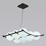 Люстра подвесная с 9-ю плафонами в форме шара Yarvi варинант исполнения - 4 | Loft Concept в Нижнем Новгороде