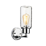 Бра с цилиндрическим прозрачным плафоном из стекла с пузырьками Elstead Lighting варинант исполнения - 1 | Loft Concept в Нижнем Новгороде