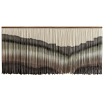 Пейзаж из нитей Макраме Wall decor Black and White Landscape варинант исполнения - 6 | Loft Concept в Нижнем Новгороде