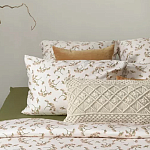 Чехол на подушку с макраме бежевого цвета Macrame варинант исполнения - 6 | Loft Concept в Нижнем Новгороде