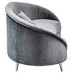 Диван с мягкой обивкой из ткани серый Ethan Sofa варинант исполнения - 1 | Loft Concept в Нижнем Новгороде