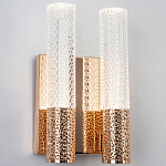 Бра с двумя плафонами Dew Drops Tube Duo Gold Wall Lamp варинант исполнения - 3 | Loft Concept в Нижнем Новгороде