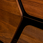 Высокий комод с узором из шпона на фасаде Sahara варинант исполнения - 5 | Loft Concept в Нижнем Новгороде