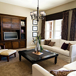 Люстра с белыми тканевыми абажурами в прозрачных стеклянных цилиндрах Kichler варинант исполнения - 22 | Loft Concept в Нижнем Новгороде