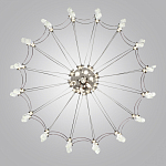 Люстра подвесная из металла с прозрачными подвесками из хрусталя Quasar 93 варинант исполнения - 11 | Loft Concept в Нижнем Новгороде