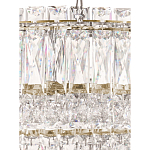 Люстра подвесная круглая из прозрачного хрусталя с золотым корпусом Selfsufficient варинант исполнения - 5 | Loft Concept в Нижнем Новгороде